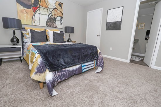 The Marq Apartments Clubhouse Model Bedroom2